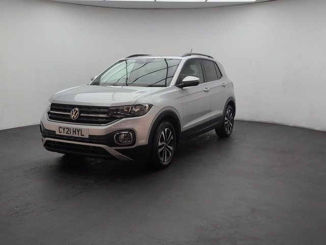 USED 2021 21 Volkswagen T-Cross 1.0 TSI United Suv 5dr Petrol DSg Euro 6 (s/S) (110 Ps) - Acc + Parking Sensors