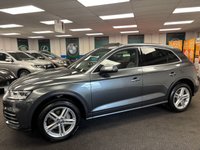 USED 2018 18 AUDI Q5 2.0 TFSI S line SUV 5dr Petrol S Tronic quattro Euro 6 (s/s) (252 ps) UK DELIVERY FLAT FEE &pound;175 (SUBJECT TO DEAL) *OVER 100 IMAGES ON OUR WEBSITE*BESPOKE FINANCE ARRANGED*PART EXCHANGE WELCOME*ALL VEHICLES HPI CLEAR