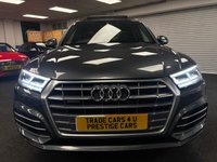 USED 2018 18 AUDI Q5 2.0 TFSI S line SUV 5dr Petrol S Tronic quattro Euro 6 (s/s) (252 ps) UK DELIVERY FLAT FEE &pound;175 (SUBJECT TO DEAL) *OVER 100 IMAGES ON OUR WEBSITE*BESPOKE FINANCE ARRANGED*PART EXCHANGE WELCOME*ALL VEHICLES HPI CLEAR
