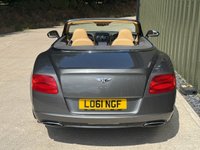 USED 2012 61 BENTLEY CONTINENTAL 6.0 FlexFuel GTC Convertible 2dr Bi Fuel Auto 6Spd 4WD Euro 5 (575 ps) 