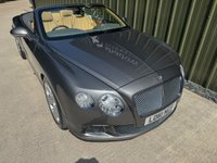 USED 2012 61 BENTLEY CONTINENTAL 6.0 FlexFuel GTC Convertible 2dr Bi Fuel Auto 6Spd 4WD Euro 5 (575 ps) 
