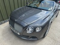 USED 2012 61 BENTLEY CONTINENTAL 6.0 FlexFuel GTC Convertible 2dr Bi Fuel Auto 6Spd 4WD Euro 5 (575 ps) 