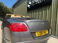 USED 2012 61 BENTLEY CONTINENTAL 6.0 FlexFuel GTC Convertible 2dr Bi Fuel Auto 6Spd 4WD Euro 5 (575 ps) 