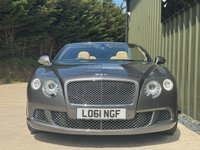 USED 2012 61 BENTLEY CONTINENTAL 6.0 FlexFuel GTC Convertible 2dr Bi Fuel Auto 6Spd 4WD Euro 5 (575 ps) 