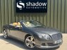 USED 2012 61 BENTLEY CONTINENTAL 6.0 FlexFuel GTC Convertible 2dr Bi Fuel Auto 6Spd 4WD Euro 5 (575 ps) 