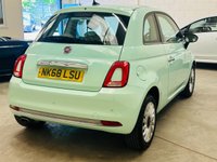 USED 2018 68 FIAT 500 1.2 Lounge Panoramic Hatchback 3 Door Petrol Manual Euro 6 (s/s) (69 bhp) 1 LADY OWNER FROM NEW ULEZ EURO 6