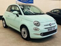 USED 2018 68 FIAT 500 1.2 Lounge Panoramic Hatchback 3 Door Petrol Manual Euro 6 (s/s) (69 bhp) 1 LADY OWNER FROM NEW ULEZ EURO 6