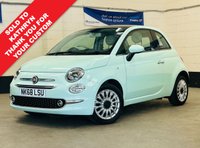 USED 2018 68 FIAT 500 1.2 Lounge Panoramic Hatchback 3 Door Petrol Manual Euro 6 (s/s) (69 bhp) 1 LADY OWNER FROM NEW ULEZ EURO 6