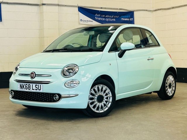 2018 68 Fiat 500 1.2 Lounge Panoramic Hatchback 3 Door Petrol Manual Euro 6 (s/s) (69 bhp)