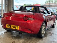 USED 2018 MAZDA MX-5 1.5 SKYACTIV-G SE Convertible 2dr Petrol Manual Euro 6 (131 ps)+1 FORMER KEEPER+2 KEYS+HISTORY+MEDIA+BLUETOOTH+AIRCON+ALLOYS+DASHCAM+ 2 KEYS+1 FORMER KEEPER+HISTORY+ALLOYS+BLUETOOTH+MEDIA+AIRCON+USB+AUX+DASH CAM+HPI CLEAR