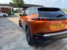 USED 2021 21 PEUGEOT 2008 1.2 PureTech GT Premium SUV 5dr Petrol EAT Euro 6 (s/s) (130 ps) Lovely Vibrant Orange