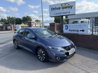 USED 2015 15 HONDA CIVIC 1.8 i-VTEC SE Plus Hatchback 5dr Petrol Auto Euro 6 (142 ps) 2 OWNERS EXCELLENT CONDITION