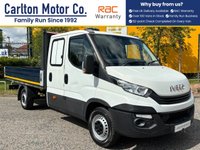 USED 2018 67 IVECO DAILY 2.3 TD 12V 35S 4100 -XL D/CAB DROPSIDE RWD L3 (116 bhp) XLWB LOW MILEAGE !!