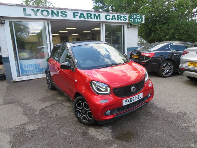 2016 65 Smart Forfour 1.0 Prime Night Sky Hatchback 5dr Petrol Automatic Euro 6 (s/s) (71 ps)