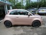 USED 2022 22 FIAT 500E 42kWh La Prima Hatchback 3dr Electric Automatic (118 ps) SAVE THOUSANDS with this low mileage, all electric automatic Fiat 500e La Prima 117 BHP 42 kWh finished in Rose Gold.