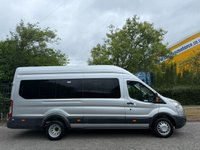 USED 2018 18 FORD TRANSIT 2.2 TDCi 460 HDT Trend L4 H3 Minibus 17 seats Low Mileage + Tachograph. & PSV Direct to us from lease company