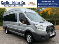 USED 2018 18 FORD TRANSIT 2.2 TDCi 460 HDT Trend L4 H3 Minibus 17 seats Low Mileage + Tachograph. & PSV Direct to us from lease company