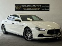 USED 2018 67 MASERATI GHIBLI 3.0D V6 Saloon 4dr Diesel ZF Euro 5 (s/s) (275 ps) Nav | Leather | Cruise | Sensors