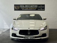 USED 2018 67 MASERATI GHIBLI 3.0D V6 Saloon 4dr Diesel ZF Euro 5 (s/s) (275 ps) Nav | Leather | Cruise | Sensors
