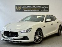 USED 2018 67 MASERATI GHIBLI 3.0D V6 Saloon 4dr Diesel ZF Euro 5 (s/s) (275 ps) Nav | Leather | Cruise | Sensors
