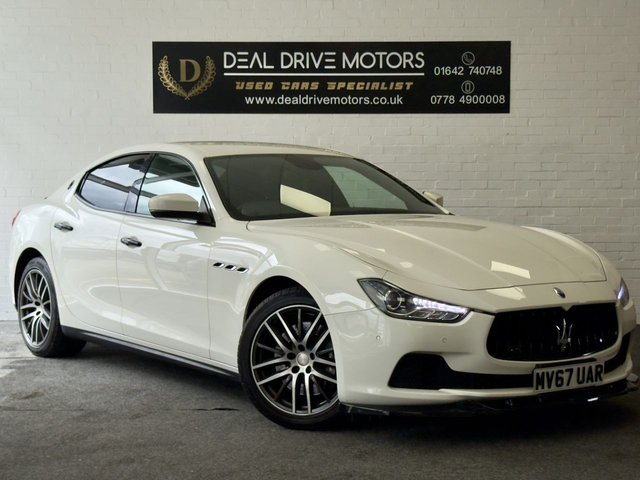 2018 67 Maserati Ghibli 3.0D V6 Saloon 4dr Diesel ZF Euro 5 (s/s) (275 ps)