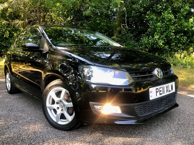 2011 11 Volkswagen Polo 1.2 Moda Hatchback 5dr Petrol Manual Euro 5 (60 ps) AIRCON//ALLOYS//X2 REMOTE LOCKING//PRIVACY GLASS//FRONT FOG LIGHTS//SUPPLIED BY US NOW BACK IN AS PART EXCHANGE //NICELY KEPT--JUST MOT'D AND SERVICED