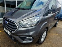 USED 2021 71 FORD TRANSIT CUSTOM 2.0 280 EcoBlue Limited Panel Van 5dr Diesel Manual L1 H1 Euro 6 (s/s) (130 ps) 6 MONTH WARRANTY, TOP SPEC, TOW BAR