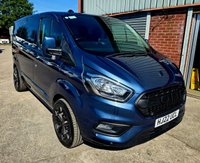 USED 2022 22 FORD TRANSIT CUSTOM 2.0 300 EcoBlue Limited Panel Van 5dr Diesel Manual L1 H1 Euro 6 (s/s) (130 ps) TOP SPEC MODEL, HEATED SEATS