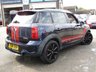 USED 2011 61 MINI COUNTRYMAN 1.6 Cooper S SUV 5dr Petrol Manual ALL4 Euro 5 (s/s) (184 ps) Finished in COSMIC BLUE MET with FULL HEATED LEATHER TRIM. CLEARANCE TERMS AND CONDITIONS APPLY, MAY REQUIRE SOME COSMETIC AND MECHANICAL ATTENTION, PLEASE RING FOR DETAILS. Features include, Full heated Leather, Harman Kardon Speakers, DAB Radio, Park Sensors, Alloys, B/Tooth, Power Folding Mirrors, Front Fog Lights, Cruise Control, 4X4, MOT due 9/2/2026. Last serviced at 104078 miles on 21/3/2025.