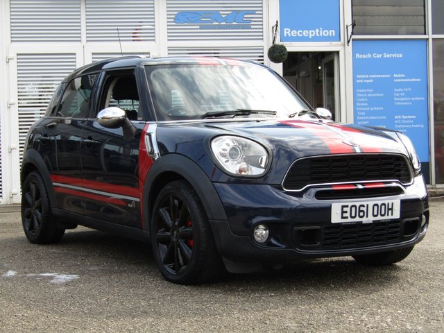 2011 61 MINI Countryman 1.6 Cooper S SUV 5dr Petrol Manual ALL4 Euro 5 (s/s) (184 ps)