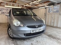 USED 2007 07 HONDA JAZZ 1.4 i-DSI SE Hatchback 5dr Petrol CVT-7 (139 g/km, 82 bhp)+LONG MOT+RARE CHEAP AUTOMATIC+ HISTORY 6 STAMPS+AUTOMATIC+AUX+PREVIOUS OWNER HAD SINCE 2015+ALLOYS+AIRCON+HPI CLEAR