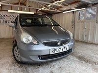 USED 2007 07 HONDA JAZZ 1.4 i-DSI SE Hatchback 5dr Petrol CVT-7 (139 g/km, 82 bhp)+LONG MOT+RARE CHEAP AUTOMATIC+ HISTORY 6 STAMPS+AUTOMATIC+AUX+PREVIOUS OWNER HAD SINCE 2015+ALLOYS+AIRCON+HPI CLEAR