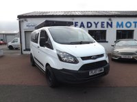 USED 2017 17 FORD TRANSIT CUSTOM 2.0 TDCi 290 Panel Van 5dr Diesel Manual L1 H1 (157 g/km, 104 bhp) 