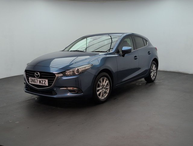 USED 2017 67 Mazda Mazda3 2.0 Skyactiv-G Se-L Nav Hatchback 5dr Petrol Manual Euro 6 (s/S) (121 Ps) Hill Hold Assist+privacy Glass