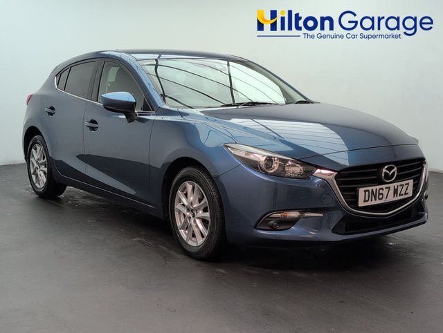 USED 2017 67 Mazda Mazda3 2.0 Skyactiv-G Se-L Nav Hatchback 5dr Petrol Manual Euro 6 (s/S) (121 Ps) Hill Hold Assist+privacy Glass