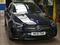 USED 2021 21 MERCEDES-BENZ E-CLASS 2.0 E300de 13.5kWh AMG Line Night Edition (Premium Plus) Estate 5dr Diesel Plug-in Hybrid G-Tronic+ Euro 6 (s/s) (306 ps) SAT NAV SUNROOF ANDROID APPLE CARPLAY HEATED LEATHER REAR VIEW CAMERA CRUISE CONTROL PARKING SENSORS 1 OWNER SERVICE HISTORY WARRANTY