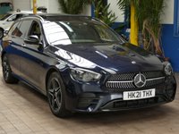 USED 2021 21 MERCEDES-BENZ E-CLASS 2.0 E300de 13.5kWh AMG Line Night Edition (Premium Plus) Estate 5dr Diesel Plug-in Hybrid G-Tronic+ Euro 6 (s/s) (306 ps) SAT NAV SUNROOF ANDROID APPLE CARPLAY HEATED LEATHER REAR VIEW CAMERA CRUISE CONTROL PARKING SENSORS 1 OWNER SERVICE HISTORY WARRANTY