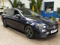 USED 2021 21 MERCEDES-BENZ E-CLASS 2.0 E300de 13.5kWh AMG Line Night Edition (Premium Plus) Estate 5dr Diesel Plug-in Hybrid G-Tronic+ Euro 6 (s/s) (306 ps) SAT NAV SUNROOF ANDROID APPLE CARPLAY HEATED LEATHER REAR VIEW CAMERA CRUISE CONTROL PARKING SENSORS 1 OWNER SERVICE HISTORY WARRANTY