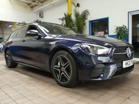 USED 2021 21 MERCEDES-BENZ E-CLASS 2.0 E300de 13.5kWh AMG Line Night Edition (Premium Plus) Estate 5dr Diesel Plug-in Hybrid G-Tronic+ Euro 6 (s/s) (306 ps) SAT NAV SUNROOF ANDROID APPLE CARPLAY HEATED LEATHER REAR VIEW CAMERA CRUISE CONTROL PARKING SENSORS 1 OWNER SERVICE HISTORY WARRANTY