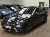 USED 2021 21 MERCEDES-BENZ E-CLASS 2.0 E300de 13.5kWh AMG Line Night Edition (Premium Plus) Estate 5dr Diesel Plug-in Hybrid G-Tronic+ Euro 6 (s/s) (306 ps) SAT NAV SUNROOF ANDROID APPLE CARPLAY HEATED LEATHER REAR VIEW CAMERA CRUISE CONTROL PARKING SENSORS 1 OWNER SERVICE HISTORY WARRANTY
