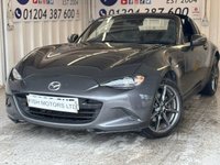 USED 2019 69 MAZDA MX-5 RF 2.0 SKYACTIV-G Sport Nav+ Convertible 2dr Petrol Manual Euro 6 (s/s) (184 ps)+1 FORMER KEEPER+2 KEYS+HISTORY+PANORAMIC SUNROOF+LEATHER HEATED SEATS+NAVIGATION+BLUETOOTH+MEDIA 2 KEYS+1 FORMER KEEPER+FSH+NAV+PANORAMIC SUNROOF+BLUETOOTH+MEDIA+REVERSE CAMERA+HEATED LEATHER SEATS+UPGRADED SOUND SYSTEM+ALLOYS+USB+AUX+CLIMATE+CRUISE+REAR SENSORS+HPI CLEAR