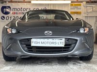 USED 2019 69 MAZDA MX-5 RF 2.0 SKYACTIV-G Sport Nav+ Convertible 2dr Petrol Manual Euro 6 (s/s) (184 ps)+1 FORMER KEEPER+2 KEYS+HISTORY+PANORAMIC SUNROOF+LEATHER HEATED SEATS+NAVIGATION+BLUETOOTH+MEDIA 2 KEYS+1 FORMER KEEPER+FSH+NAV+PANORAMIC SUNROOF+BLUETOOTH+MEDIA+REVERSE CAMERA+HEATED LEATHER SEATS+UPGRADED SOUND SYSTEM+ALLOYS+USB+AUX+CLIMATE+CRUISE+REAR SENSORS+HPI CLEAR