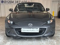 USED 2019 69 MAZDA MX-5 RF 2.0 SKYACTIV-G Sport Nav+ Convertible 2dr Petrol Manual Euro 6 (s/s) (184 ps)+1 FORMER KEEPER+2 KEYS+HISTORY+PANORAMIC SUNROOF+LEATHER HEATED SEATS+NAVIGATION+BLUETOOTH+MEDIA 2 KEYS+1 FORMER KEEPER+FSH+NAV+PANORAMIC SUNROOF+BLUETOOTH+MEDIA+REVERSE CAMERA+HEATED LEATHER SEATS+UPGRADED SOUND SYSTEM+ALLOYS+USB+AUX+CLIMATE+CRUISE+REAR SENSORS+HPI CLEAR