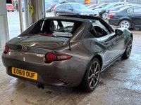 USED 2019 69 MAZDA MX-5 RF 2.0 SKYACTIV-G Sport Nav+ Convertible 2dr Petrol Manual Euro 6 (s/s) (184 ps)+1 FORMER KEEPER+2 KEYS+HISTORY+PANORAMIC SUNROOF+LEATHER HEATED SEATS+NAVIGATION+BLUETOOTH+MEDIA 2 KEYS+1 FORMER KEEPER+FSH+NAV+PANORAMIC SUNROOF+BLUETOOTH+MEDIA+REVERSE CAMERA+HEATED LEATHER SEATS+UPGRADED SOUND SYSTEM+ALLOYS+USB+AUX+CLIMATE+CRUISE+REAR SENSORS+HPI CLEAR