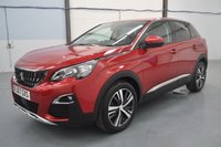 USED 2018 67 PEUGEOT 3008 1.2 PureTech Allure SUV 5dr Petrol Manual Euro 6 (s/s) (130 ps) 
