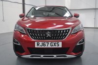 USED 2018 67 PEUGEOT 3008 1.2 PureTech Allure SUV 5dr Petrol Manual Euro 6 (s/s) (130 ps) 