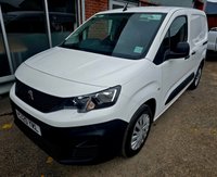 USED 2020 20 PEUGEOT PARTNER 1.5 BlueHDi 1000 Professional Standard Panel Van 5dr Diesel Manual SWB Euro 6 (s/s) (100 bhp) 6 MONTH WARRANTY