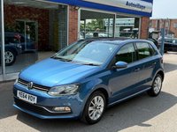 USED 2014 64 VOLKSWAGEN POLO 1.0 BlueMotion Tech SE Hatchback 5dr Petrol Manual Euro 6 (s/s) (75 ps) GREAT 1ST CARS