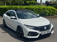 USED 2018 67 HONDA CIVIC 1.5 VTEC Turbo Sport Plus Hatchback 5dr Petrol CVT Euro 6 (s/s) (182 ps) 