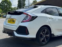 USED 2018 67 HONDA CIVIC 1.5 VTEC Turbo Sport Plus Hatchback 5dr Petrol CVT Euro 6 (s/s) (182 ps) 